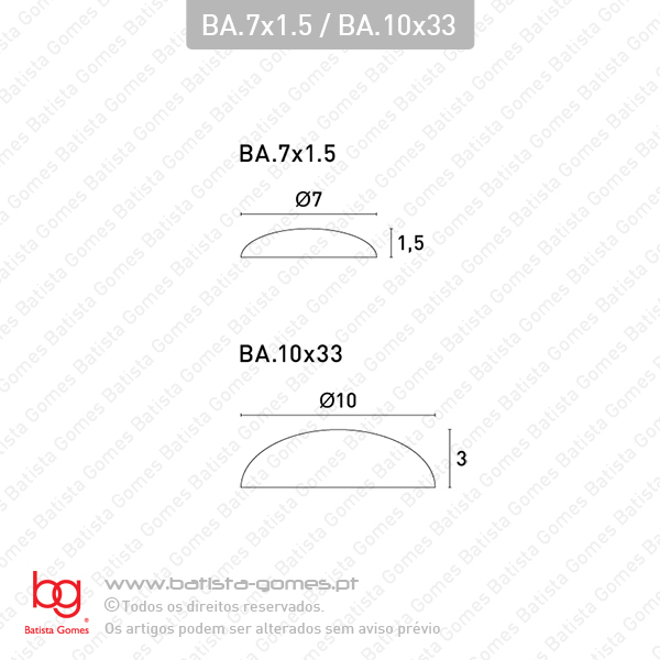 Batente autocolante para m�veis